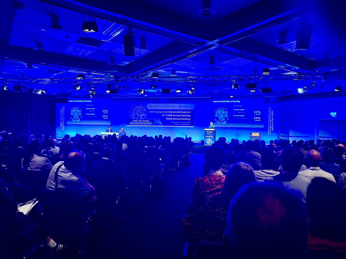 suzie_bash's tweet photo. Fun week @ESNRad 2026 in London!

#esnr26 #esnr2026 @Philips @PhilipsHealth #AI #MS https://t.co/6JcrevuMks