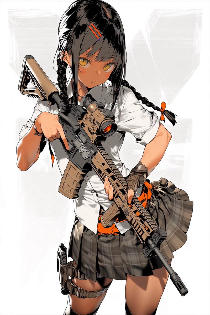 black_hound1980's tweet photo. 相手は分隊？
今日午後から生徒会なの、巻いてくよ！ https://t.co/zBPvuzaq8d