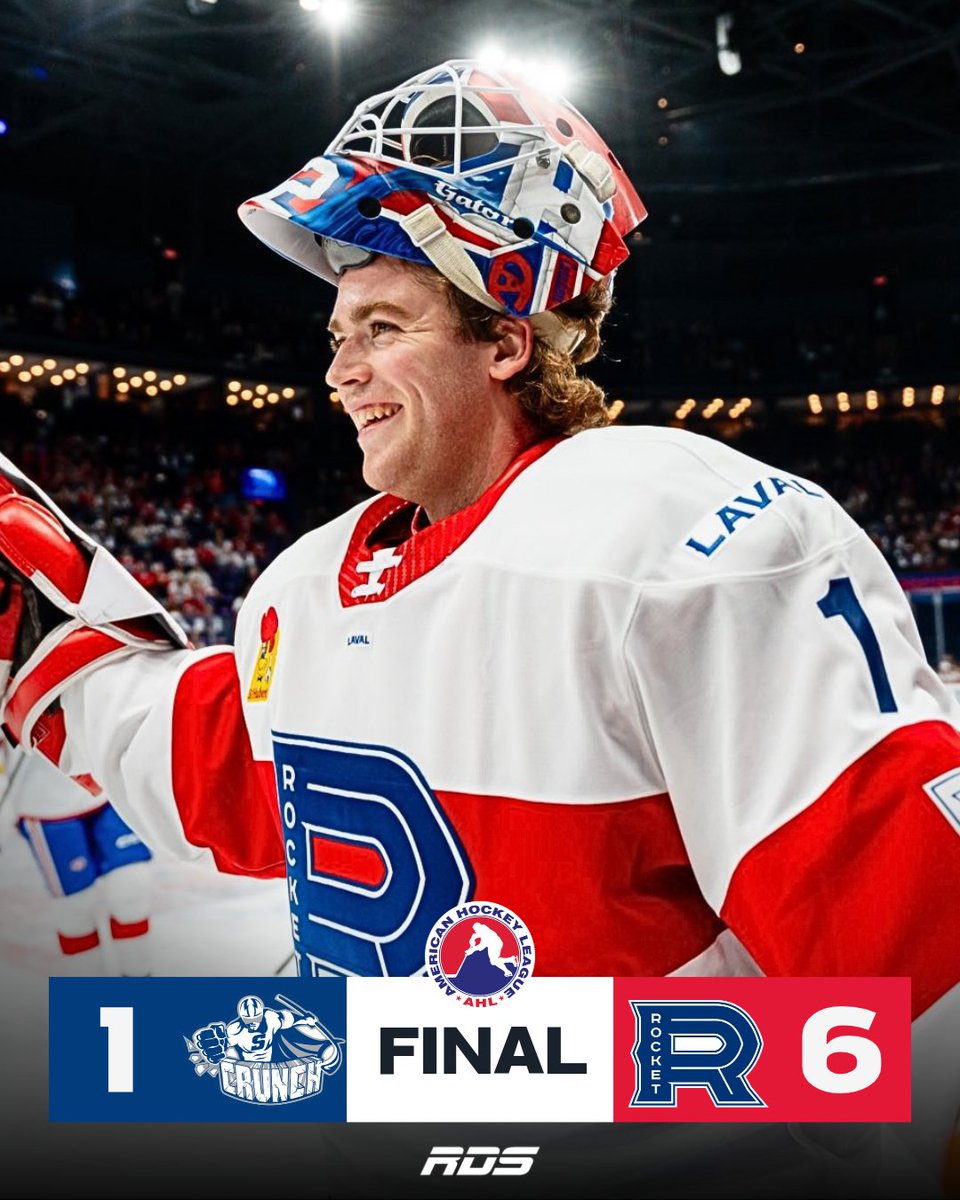 RDSca's tweet photo. Le Rocket va chercher sa 1re victoire de la saison! 🚀

(📸 : Rocket de Laval) https://t.co/p4XVp7xKH0