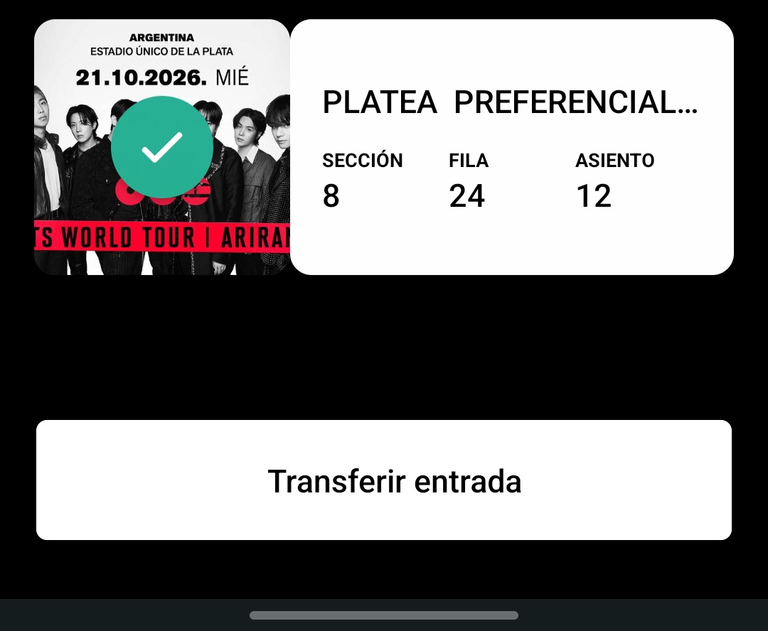 YossEunru's tweet photo. @softlybeer Holi, tengo platea para el 21, mandame mensaje y te paso todo los detalles, el trato es en el abasto~ https://t.co/abKeq99ra8