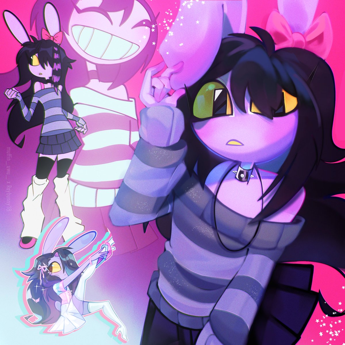 muffin_uwu__'s tweet photo. Express yourself, don’t repress yourself 💋🏳️‍⚧️
.
.
Collab with @RayBunny18 ! Protect the dolls!!! 
#theamazingdigitalcircus #digitalcircus #jax #jaxdigitalcircusfanart #jaxdigitalcircus https://t.co/CCx7EeAEOG