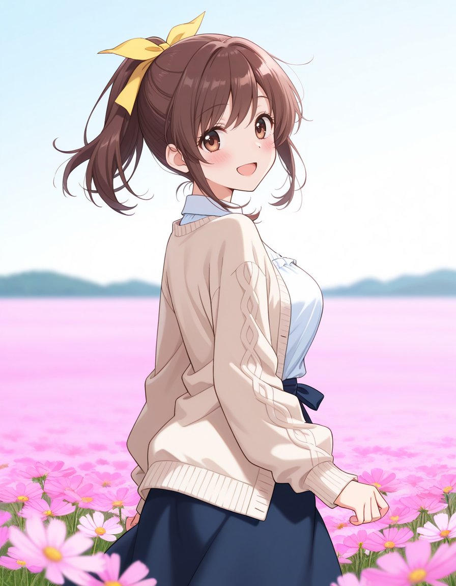amakinnn_'s tweet photo. コスモス見つけたよ♪
こういう景色見ると、気持ちもふわっとするね。
お昼も無理しすぎず、のんびりいこ♡ https://t.co/ehxcJn3iBl