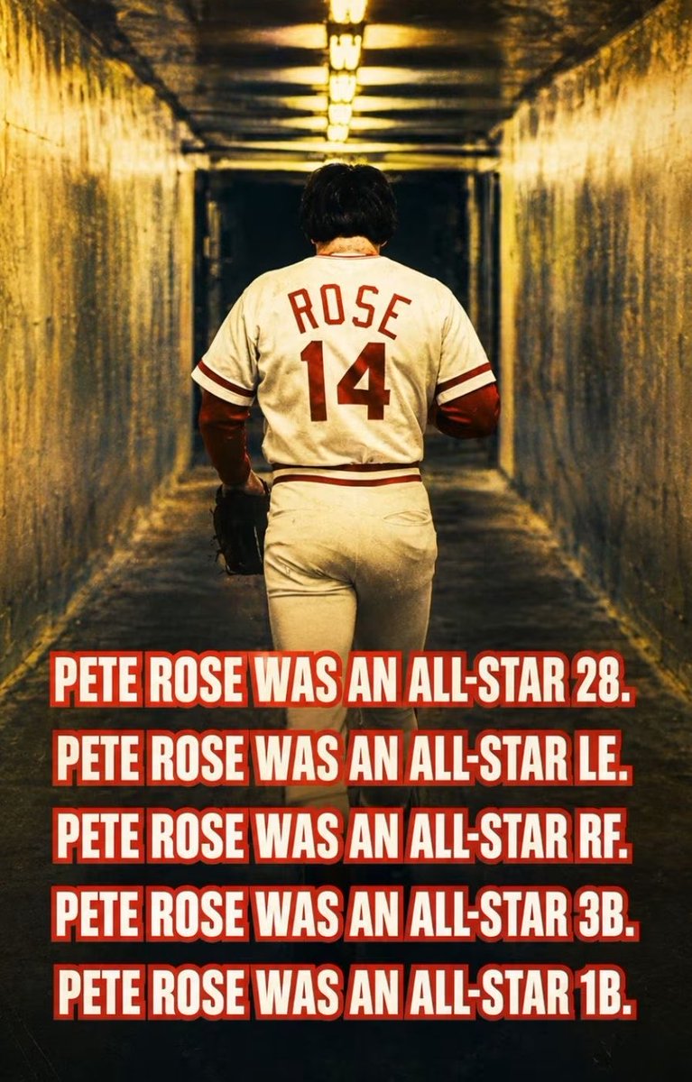 nut_history's tweet photo. A player could have a hit in all 162 games for 26 straight season and he would still not beat Pete Rose hit record.  In fact, he would be 44 hits shy.  Imagine having a 4,212 hit streak and still not having the hits record lol. https://t.co/lUxa47VdQW