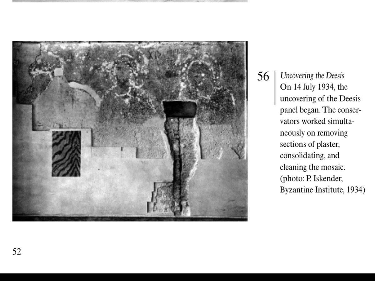 KS1729's tweet photo. on the restoration of the Deësis in the 1930s…

from ‘Mosaics of Hagia Sophia, Istanbul: The Fossati Restoration and the Work of the Byzantine Institute’ by Natalia B. Teteriatnikov https://t.co/eZhcSybKfx