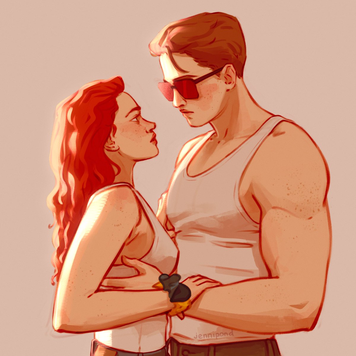 jennipond's tweet photo. casual mcu jean and scott #jeanscott #xmen #jeangrey https://t.co/AaQWdMUztx