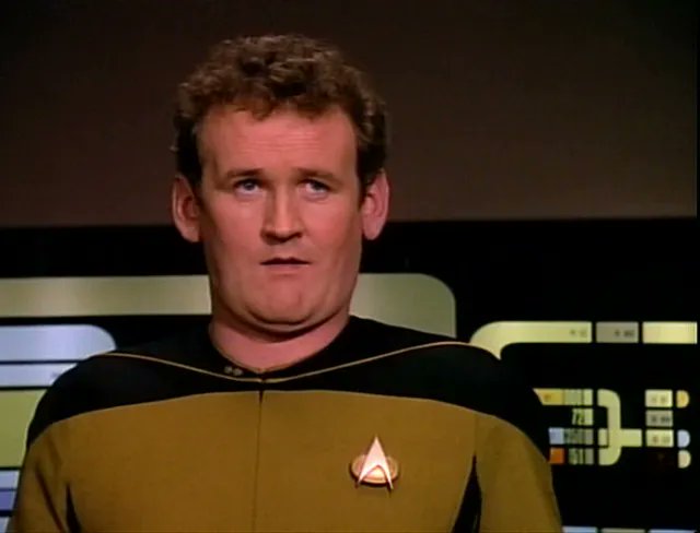 Starfleet_21_61's tweet photo. Chief Miles O'Brien was a 24th century Human Starfleet non-commissioned officer who, following his service during the Federation-Cardassian War, served as transporter chief on board the USS #Enterprise-D for 7 years before being promoted to chief of operations aboard starbase DS9 https://t.co/xGPZHQTnTE
