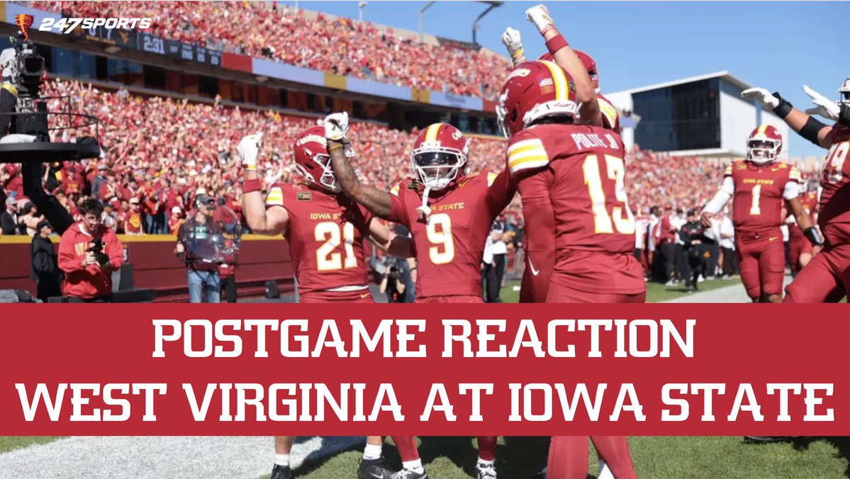 CycloneAlert247's tweet photo. Podcast: Reacting to Iowa State's thrilling win over West Virginia with @alec_busse and @henry_annen. 
📺 https://t.co/EeapZ8S59F
🍎 https://t.co/PsM1hKLkmh
▶️ https://t.co/Es5xEhjFg5 https://t.co/wugE2w05Nk