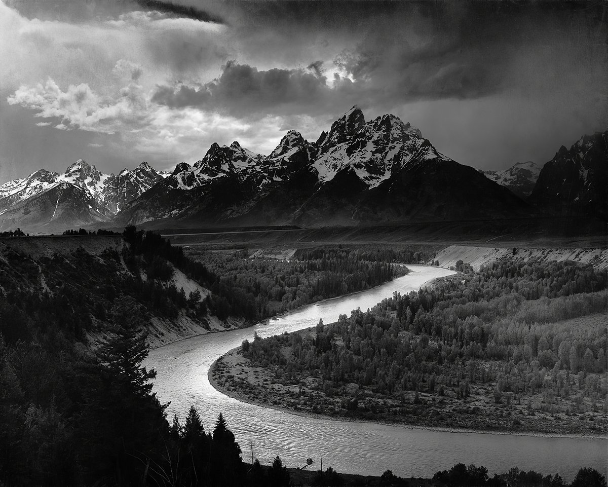 FloydSnyder9's tweet photo. 😍 Tetons And The Snake River by Ansel Adams 😍 https://t.co/g4IQjInCeu 😍 Fine Art Reproductions to the world since 1971! Enjoy! 😍 #anseladams #blackandwhite #mountains #river #landscape #nature #Tetons #SnakeRiver #Shopping #BuyIntoArt https://t.co/RPGc1aoi4b