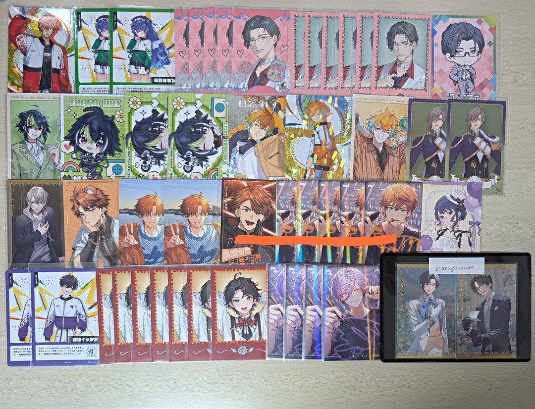yyysknp's tweet photo. @arugonchan ご返信ありがとうございます
お譲り迷っているためバレンタインのカード5点を含めた5:9でのお取引は可能でしょうか
ご検討よろしくお願いいたします https://t.co/IcZL3Rz4sZ
