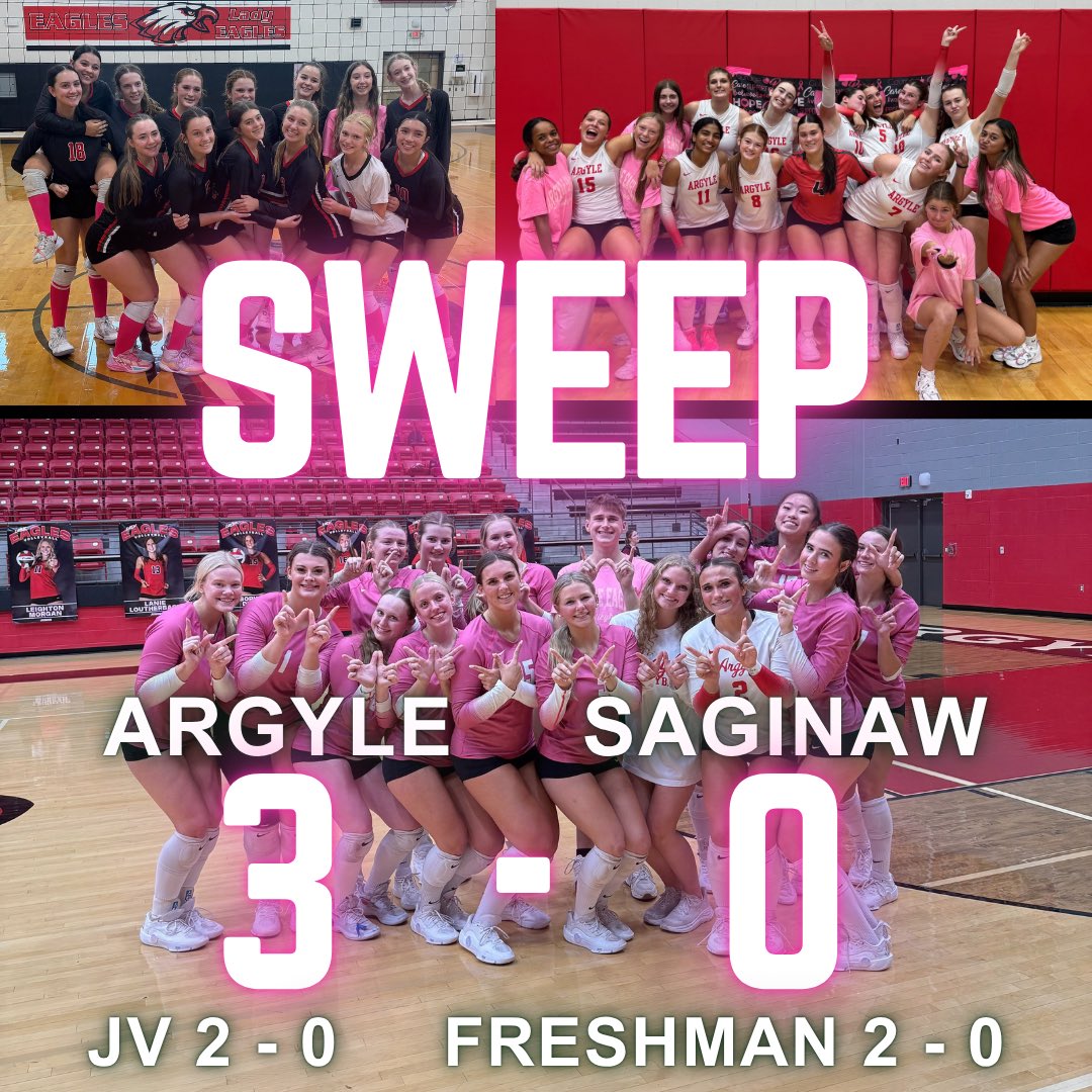 argyleeaglevb's tweet photo. Final Results from Thursdays Match β
We will see YOU on Tuesday at Fossil Ridge for our next district match!
#ONE26 β€οΈ https://t.co/Nc9udcwzDa