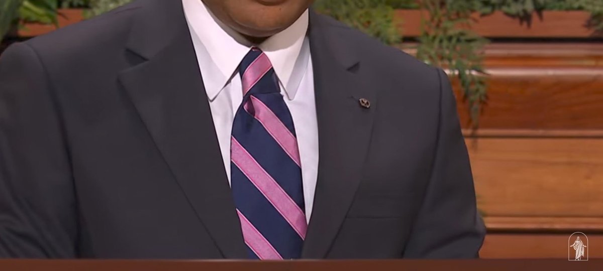 BookofMormonRDR's tweet photo. Ties that bind and connect their messengers to their messages. #generalconference #genconf https://t.co/oIRPZUlxtO
