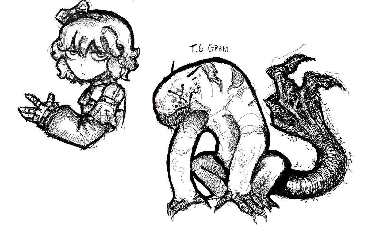 craft2_luky's tweet photo. Boredom doodles https://t.co/mTN0jHM7eV