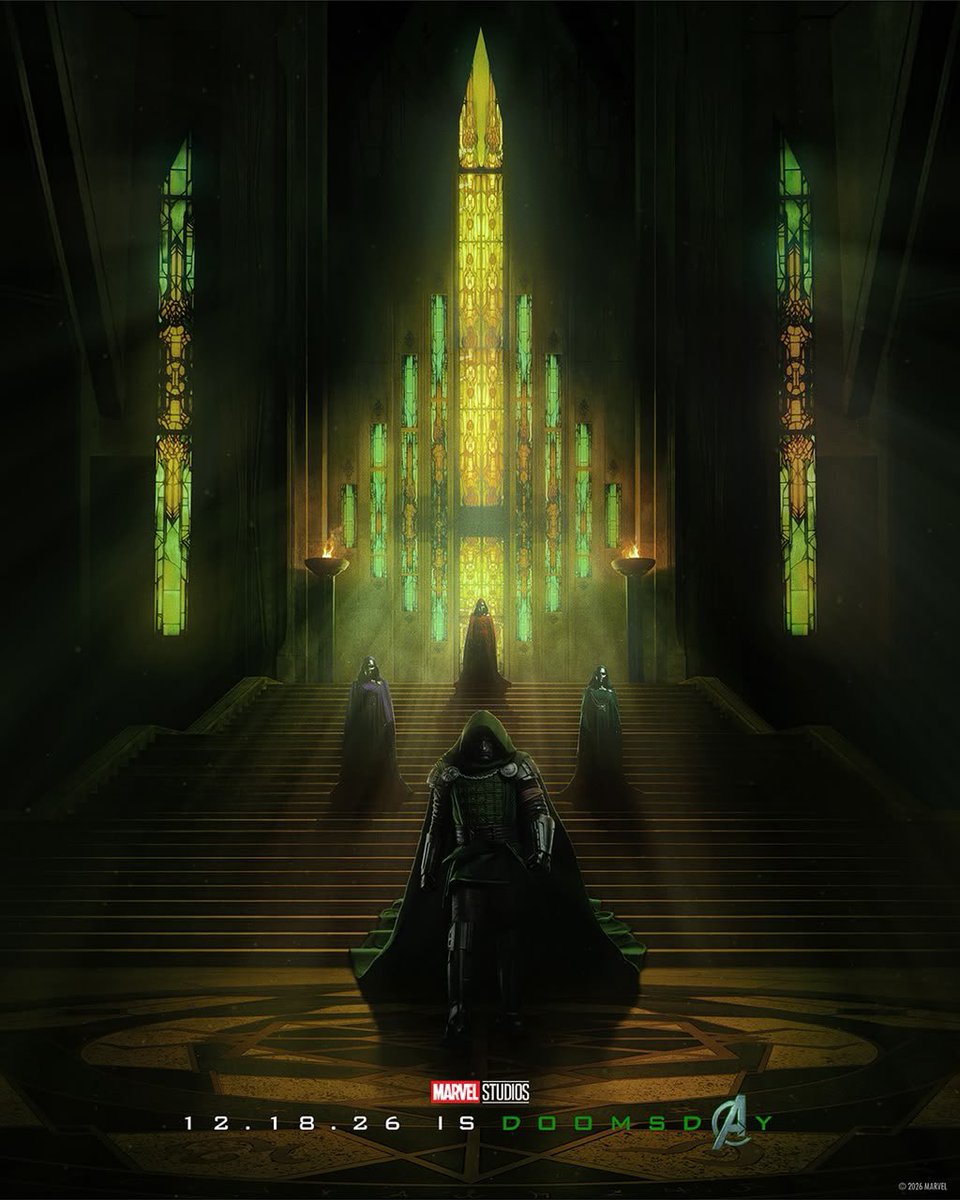 Peli_Comic's tweet photo. Ya se lanzó en HD el nuevo póster de Avengers Doomsday con las brujas de Latveria 💚🔮 https://t.co/DuCgqEp1Qx