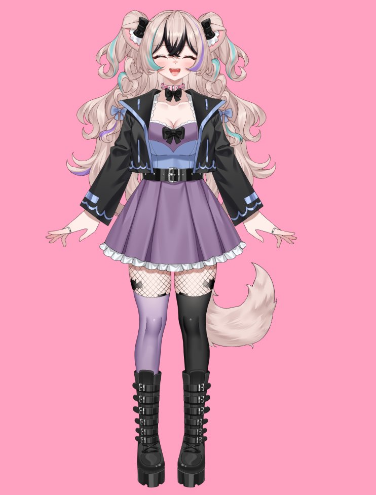overcompensatan's tweet photo. 2.0 Era has begun!! 

☕ Hello! I am Satan (or River), your cozy chaos ferret VTuber! ☕

📚 I don't have a proper ref for the new design, but I hope this will suffice for now! I always accept and appreciate art! 📚

🌿 Welcome to the community!! 🌿 https://t.co/R7LLshTGY2