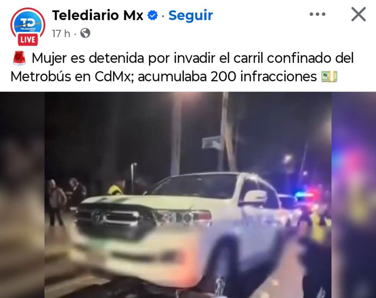 VeroTeigeiro's tweet photo. Sólo un día más en la CDMX de @ClaraBrugadaM. Por supuesto que en una ciudad donde probar que sabes manejar y conoces el reglamento de tránsito no es necesario para tener licencia para manejar vamos a seguir viendo gente con decenas o cientos de infracciones. https://t.co/MblWlA8J3K