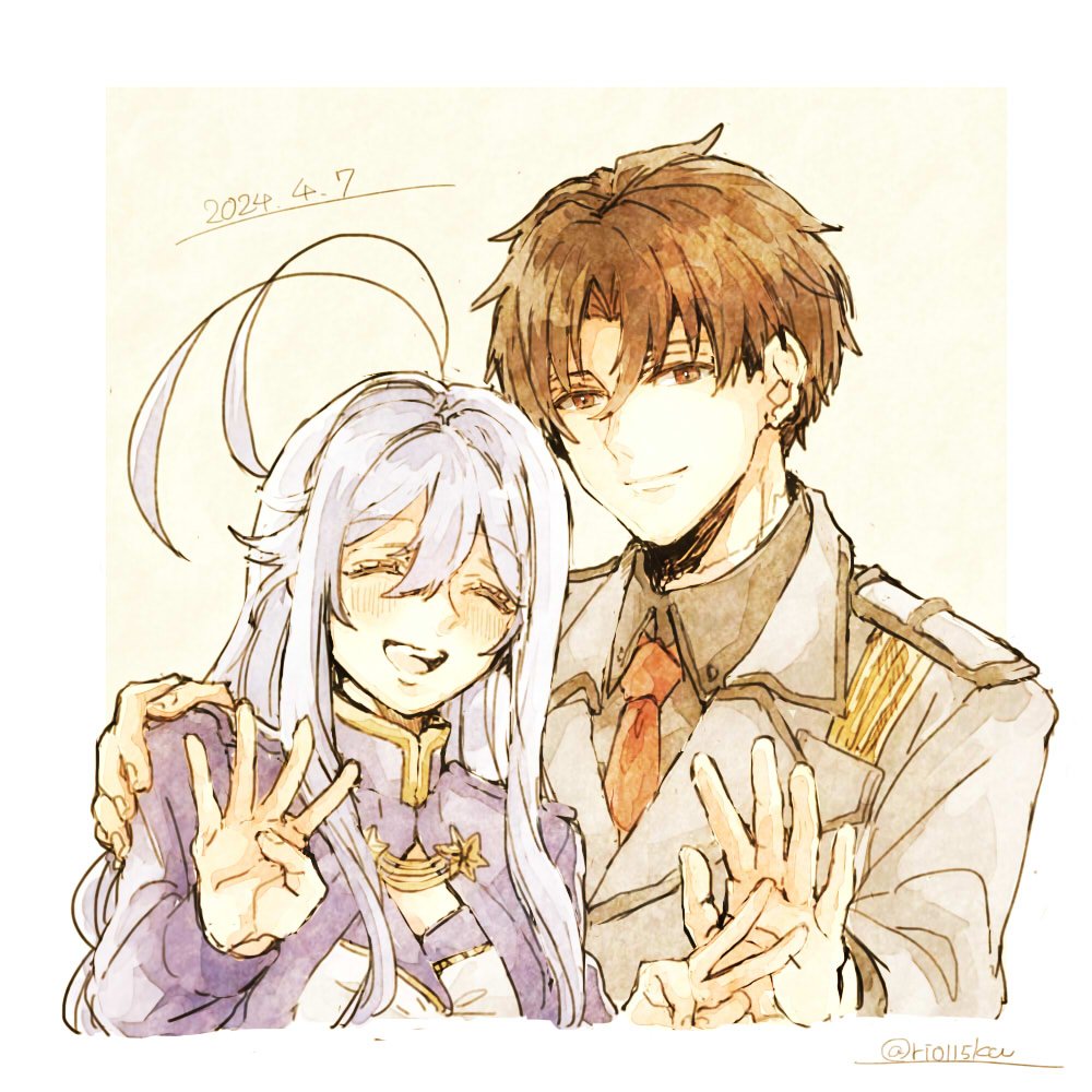 ri0115ka's tweet photo. 86-エイティシックス-はいいぞ…！
(過去絵再掲) https://t.co/QE3nRcuY70