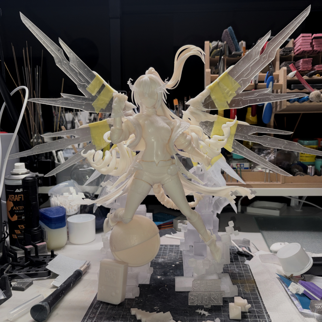 your_figures's tweet photo. Glimpse of the future - Silver Wolf Lv. 999
WIP №1.1

Model by @NekoFigurines 

#HonkaiStarRail #崩壊スターレイル #SilverWolfLv999
#3DPrinting #garagekit #resinfugure https://t.co/T6RFFfZdOv