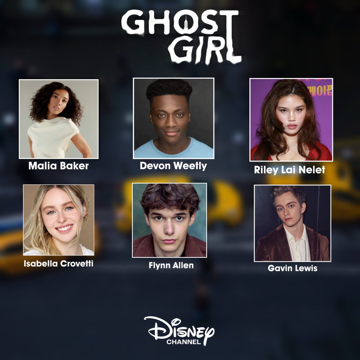 TeenMediaInside's tweet photo. SHE SEES WHAT OTHERS CAN’T.

Meet the cast of Ghost Girl 👻

��When Sofia (Malia Baker) who has the power to see the dead takes a babysitting job in a luxury building in New York, she uncovers a world of haunting secrets.” https://t.co/GmvJ8mivpl