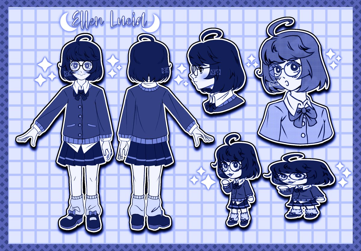 winternight078's tweet photo. #KasabaGünlükleri 
#TownDiaries #町日誌 
A reference sheet for my favorite own character, Ellen Lucid 🖤🔲 https://t.co/8uoa6UH8ui