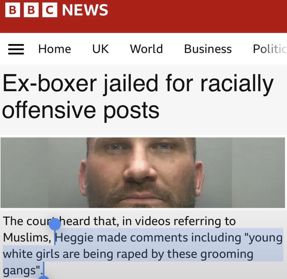 GarbageHuman24's tweet photo. The UK has actually gone full retard https://t.co/kbKpbYiMfA
