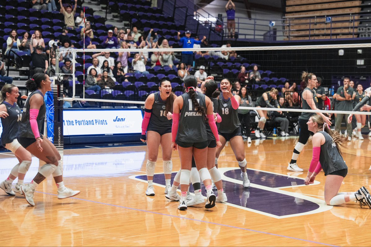 PortlandVBall's tweet photo. Took care of business ✅

#gopilots https://t.co/snZsi7eNg6