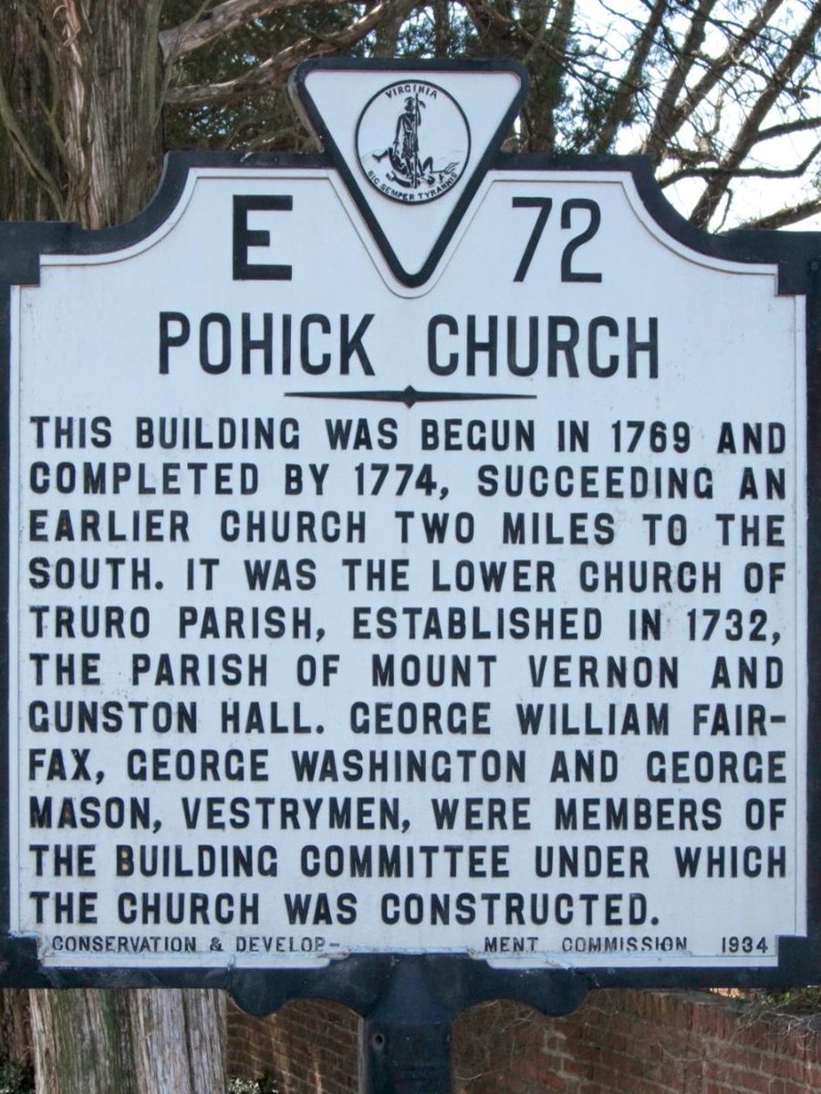 JEHoyle1971's tweet photo. @hbulwark1 George Washington attended Pohick Church, near Mason's Neck, Virginia  #AmericanHistory #GeorgeWashington #MasonNeck https://t.co/RAtjULPfmS