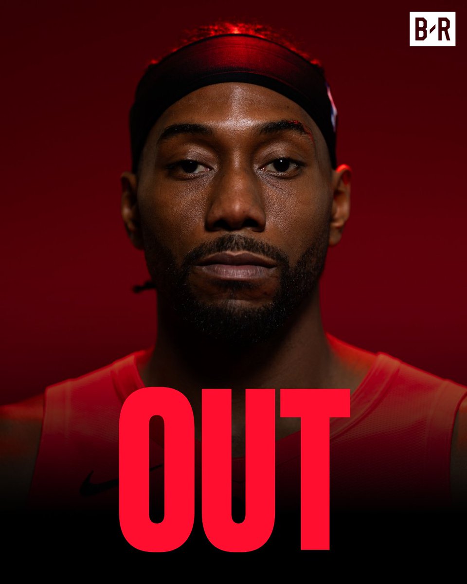 BleacherReport's tweet photo. Kawhi Leonard will not play in the Raptors' preseason opener vs. Miami as he continues to ramp up his conditioning

Leonard is also expected to miss Toronto's next game vs. the Clippers https://t.co/b4XQjgjfuR