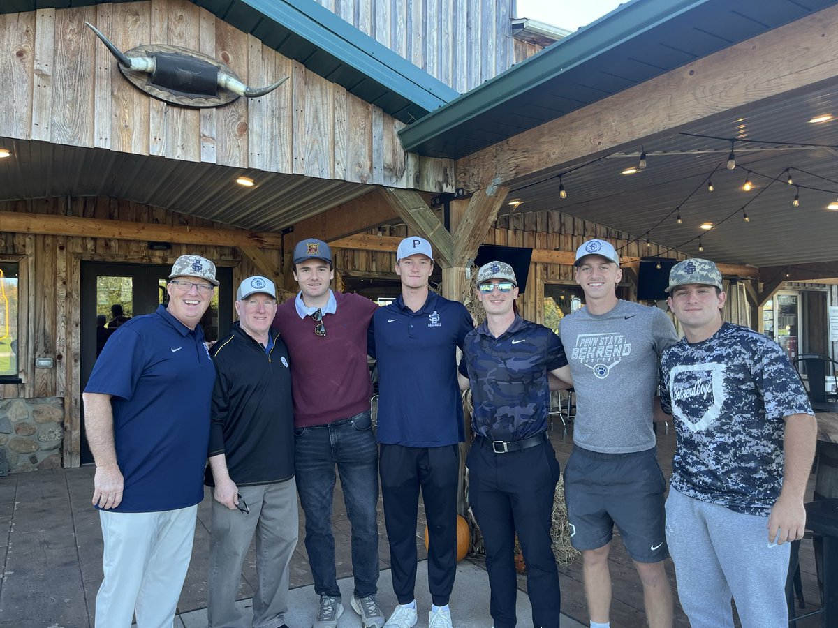 BehrendBaseball's tweet photo. A beautiful day with teammates. #psb4life https://t.co/KUNAbc1TW0
