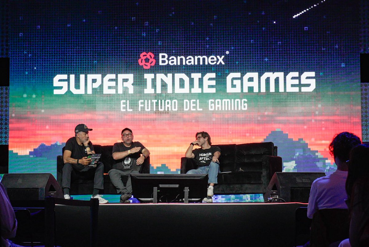 Superindiegam3s's tweet photo. 🎮 ASÍ SE VIVIÓ @mundofuturo_ EN SUPER INDIE GAMES.

Una conversación en vivo, grandes ideas sobre el futuro de la industria y una comunidad que se reunió para hablar de videojuegos, tecnología y todo lo que viene. 🔥 https://t.co/c4dX5kQ322