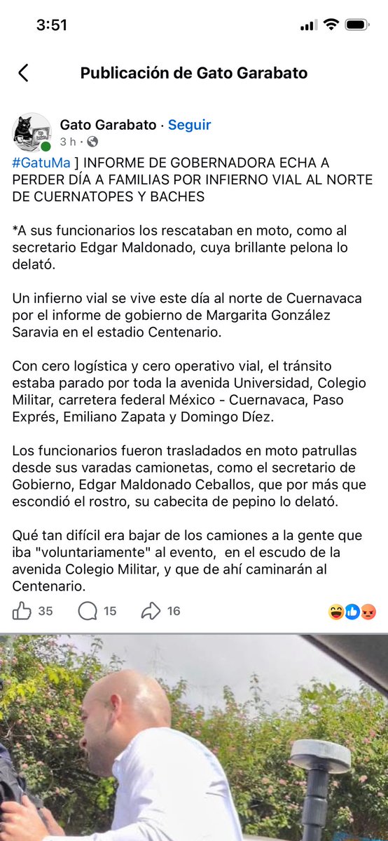 Jeglemqz's tweet photo. Cada vez peor pues… El Secretario de @GobiernoMorelos  viajando en moto patrulla y sin casco por el Caos y la pésima logística que ni siquiera eso pueden hacer bien en #Morelos en verdad Gobernadora ya reaccione @margarita_gs  son 2 años y medio más uno de campaña… https://t.co/s5kAr3iXub