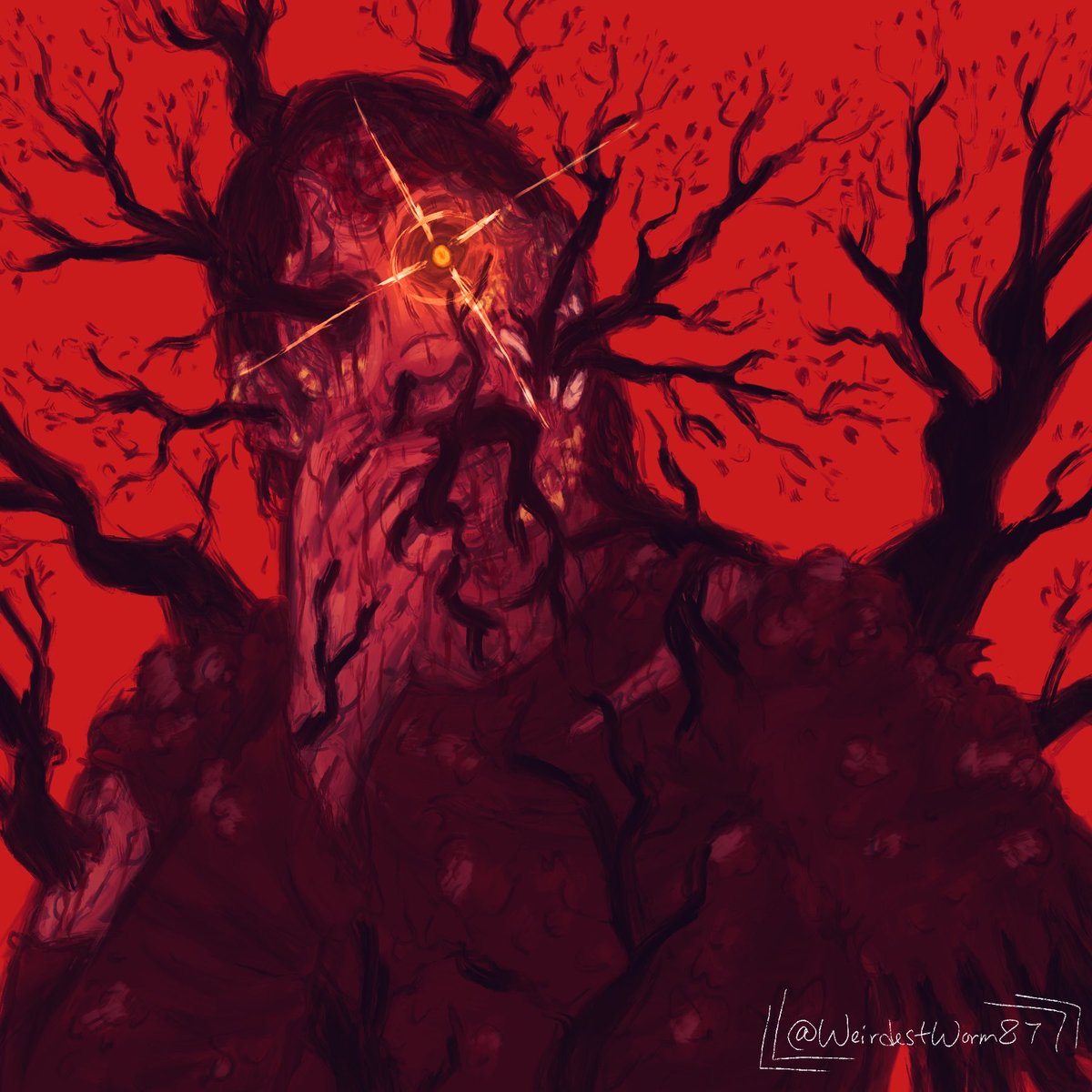 WeirdestWorm87's tweet photo. (CW: body horror) 
Some experimental bullshit I whipped up in like 4 hours 
#IronLungMovie #ironlung #ironlungfanart https://t.co/ZYV7OsVdJ6