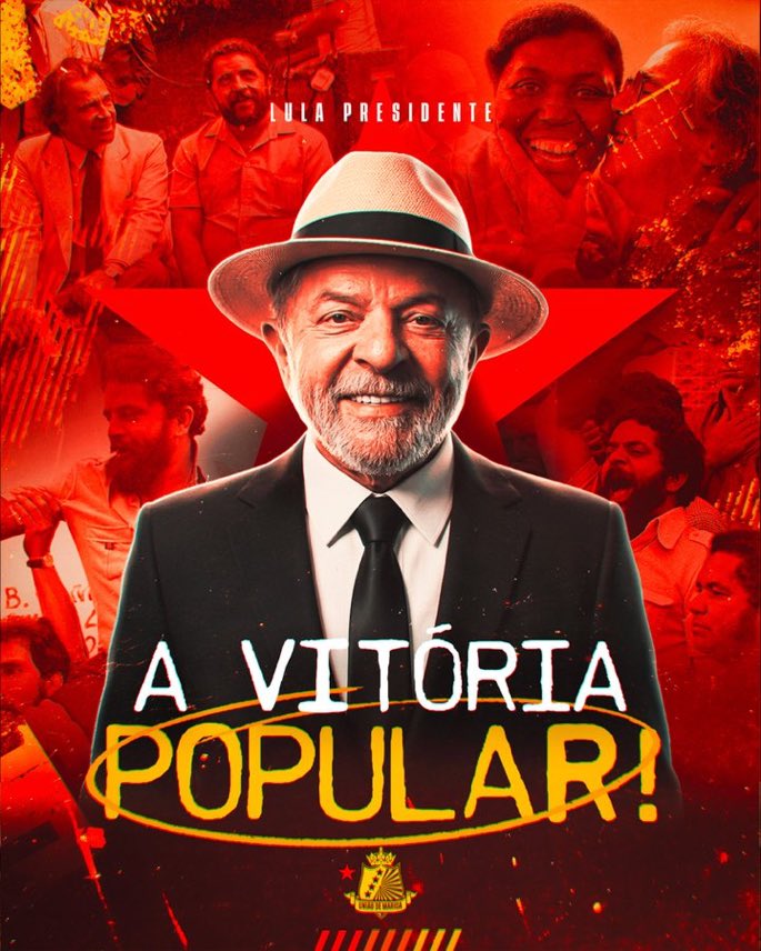 barrracao's tweet photo. 🚨 AGORA: União de Maricá se posiciona a favor da reeleição do Presidente Lula: “O samba é um movimento político. Portanto, tem lado, sim!”. https://t.co/ROf90Rt6NM
