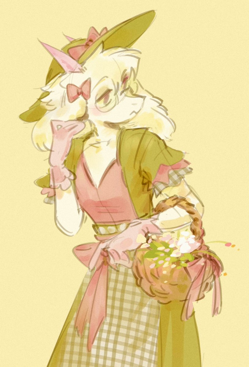 Dark_Crowl's tweet photo. Ive been making dresses for ralsei lately 

#deltarune https://t.co/GZudWQN1Wv