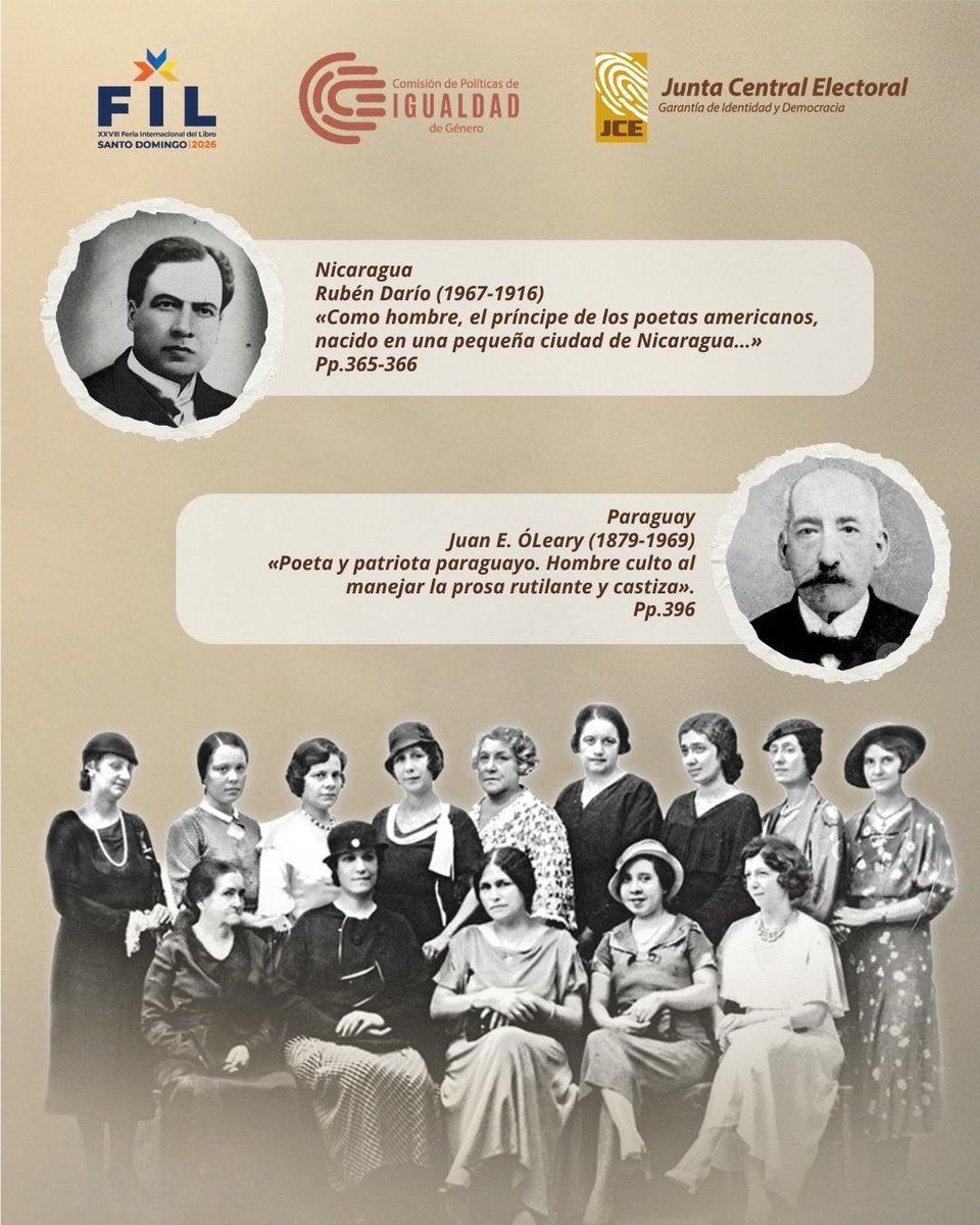 juntacentral's tweet photo. Una jornada para reconocer, desde las letras, la riqueza cultural que nos une y mantener vivo el legado de una mujer que dejó una importante huella en la historia dominicana.

Porque leer también es recordar, conocer y construir ciudadanía.

#JCE #MujeresVotantesMujeresLectoras #AbigailMejía #FeriaDelLibro2026 #FILSD2026