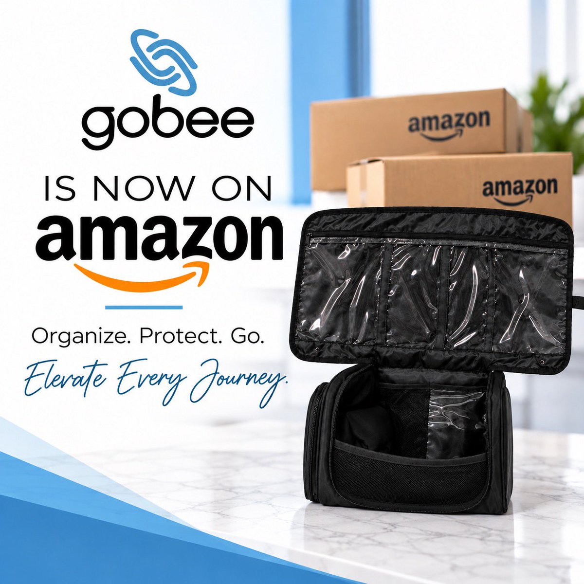 thegobeebag's tweet photo. Gobee is now on Amazon.

Another big step for our little bag.

Just in time for competition season, holiday travel and everything in between.

Organize. Protect. Go.

Elevate Every Journey.

https://t.co/Vho6K8nN23 https://t.co/CYU67YARXa
