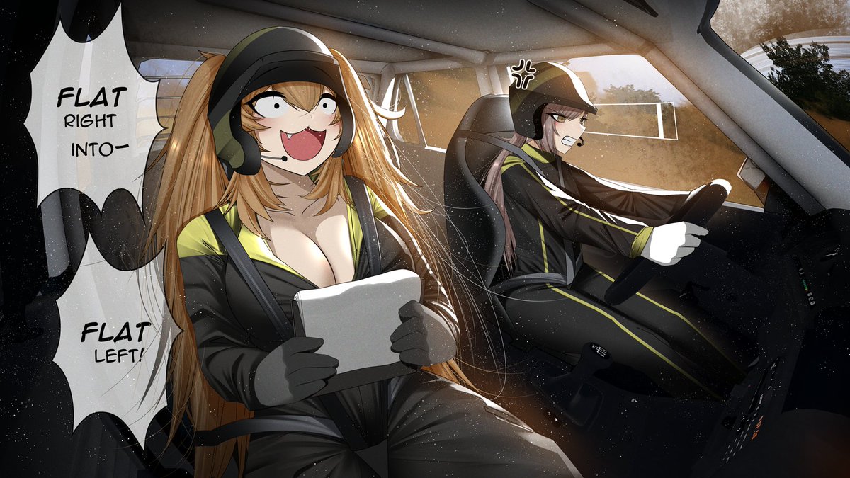 GDAT420's tweet photo. Flat out 🏎️☁️
#girlsfrontline https://t.co/vAJZy76i4U