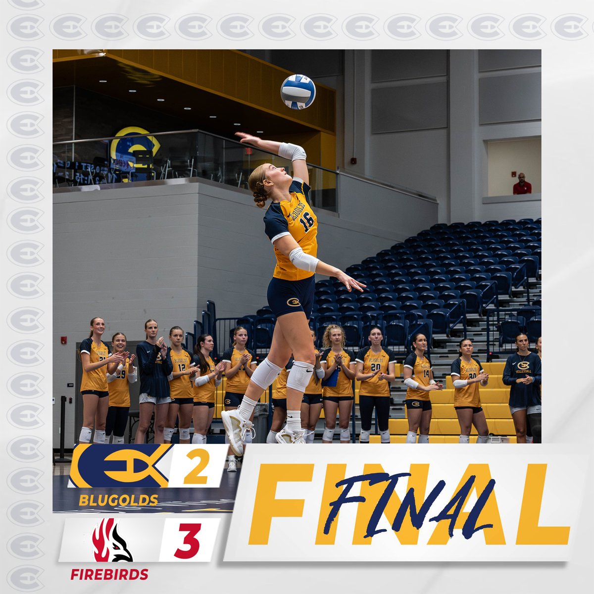 UWECblugolds's tweet photo. Final from Kenosha.

@UWECVolleyball | #RollGolds https://t.co/VSkZPk0w9L