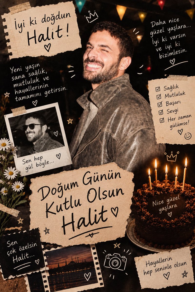 BahAr292647's tweet photo. İyi ki doğdun Halitttttt🩷 Umarım yeni yaşın sana hep güzel şeyler getirir. Nice güzel yaşlara 🎂
#HalitÖzgürSarı https://t.co/cWQWAfR5dZ