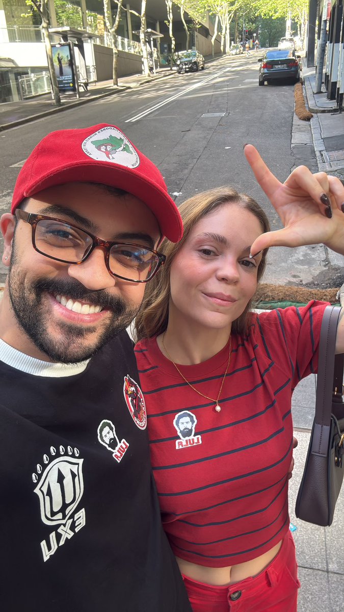 whoisluanak's tweet photo. Na Australia já #LulaReeleito2026  no primeiro turno!

#Eleições2026 #Lula2026étetra #LulaGigante #LULAMELHORDAHISTÓRIA https://t.co/4IpCZ6xkmC