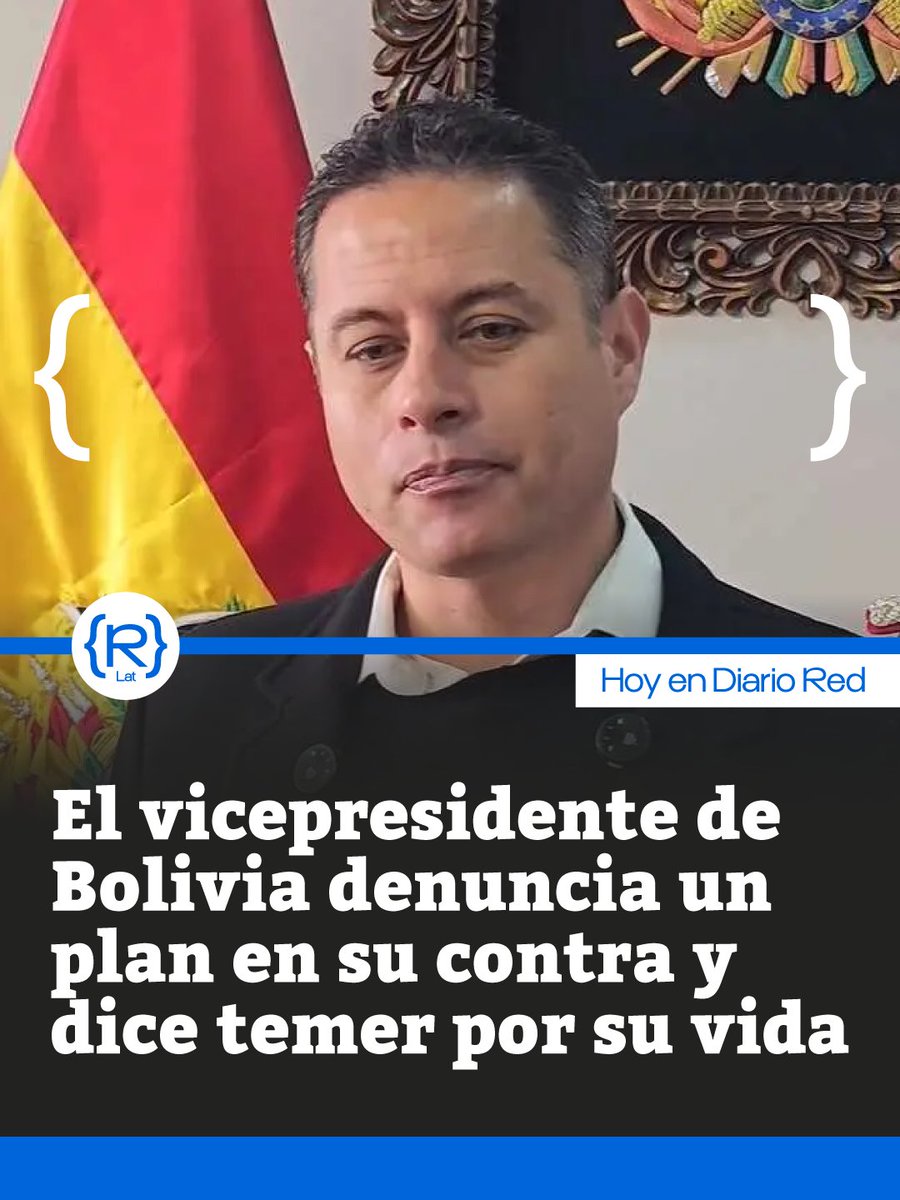 DiarioRedAmLat's tweet photo. 🇧🇴 El vicepresidente de Bolivia denuncia un supuesto plan de detención en su contra y dice temer por su vida; dimite el fiscal de La Paz

La denuncia del vicepresidente Edmand Lara se produce después de que pidió que se respete el debido proceso en el caso del fiscal general Roger Mariaca, quien fue detenido por la policía y trasladado a Estados Unidos sin una orden de detención; el fiscal de La Paz, Luis Carlos Torres renunció en medio de las investigaciones.

https://t.co/JPs8kbAQLY