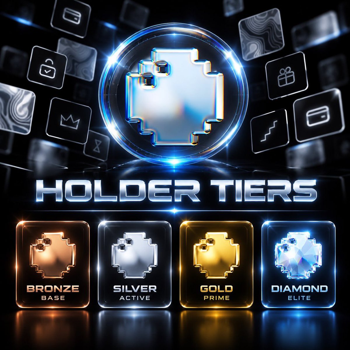 0xlukez's tweet photo. solana:2AVjqmGbMqg7rSyHVv2deVdggsBgBtu1Bi69BUvE5WRv Tier Distribution is now live for holders.

The new system introduces four clear levels across the community:
https://t.co/S6vLJ2GVgz

Bronze → Silver → Gold → Diamond.

Each tier gives $SPEC holders a clearer idea of where they currently sit and what level comes next.

Simple progression, clear status, and a much stronger holder identity.
