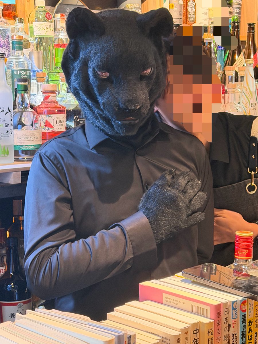 ReNeN05's tweet photo. やっぱりリアルなケモはかっこいいね……
(モザイクはとんでもないお顔してて見せれないえふさん) https://t.co/W1firyGg3e