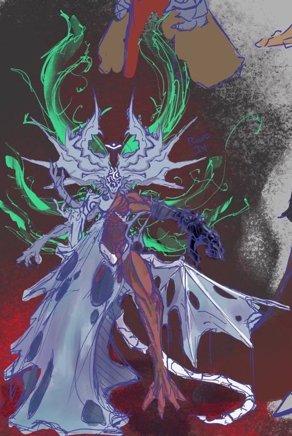 RottingScarf's tweet photo. @soulwing18 Thank you! Ive messed with a few undead like ideas for her before so it certainly will be interesting testing the waters https://t.co/f8Z5FNLkan