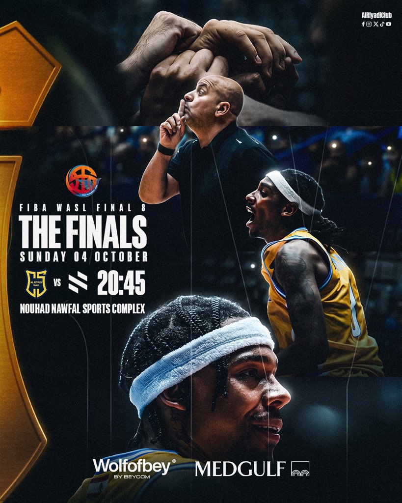 AlRiyadiClub's tweet photo. GAME DAY ⛹️ !!!
🏀 Al Riyadi v/s Sagesse
🏆 FIBA WASL | Final 8 Finals 
📍 Nouhad Nawfal Sports Complex 
⏲️ 20:45 🇱🇧
📺 MTV https://t.co/sH5jTIwELI