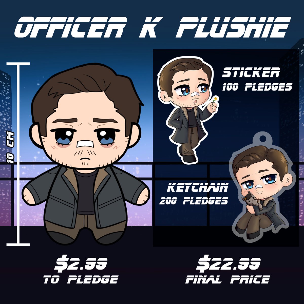 mewhenidrive's tweet photo. Officer K reporting for duty…
K plushie is now live ! He’s available until October 23rd and he wants to be real so bad 🥀
#br2049 #bladerunner2049
🔗 link below! https://t.co/7Etcg759Se