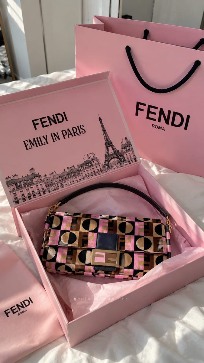 geniuswomanvibe's tweet photo. fendi × emily in paris https://t.co/LLxlY6BBTh
