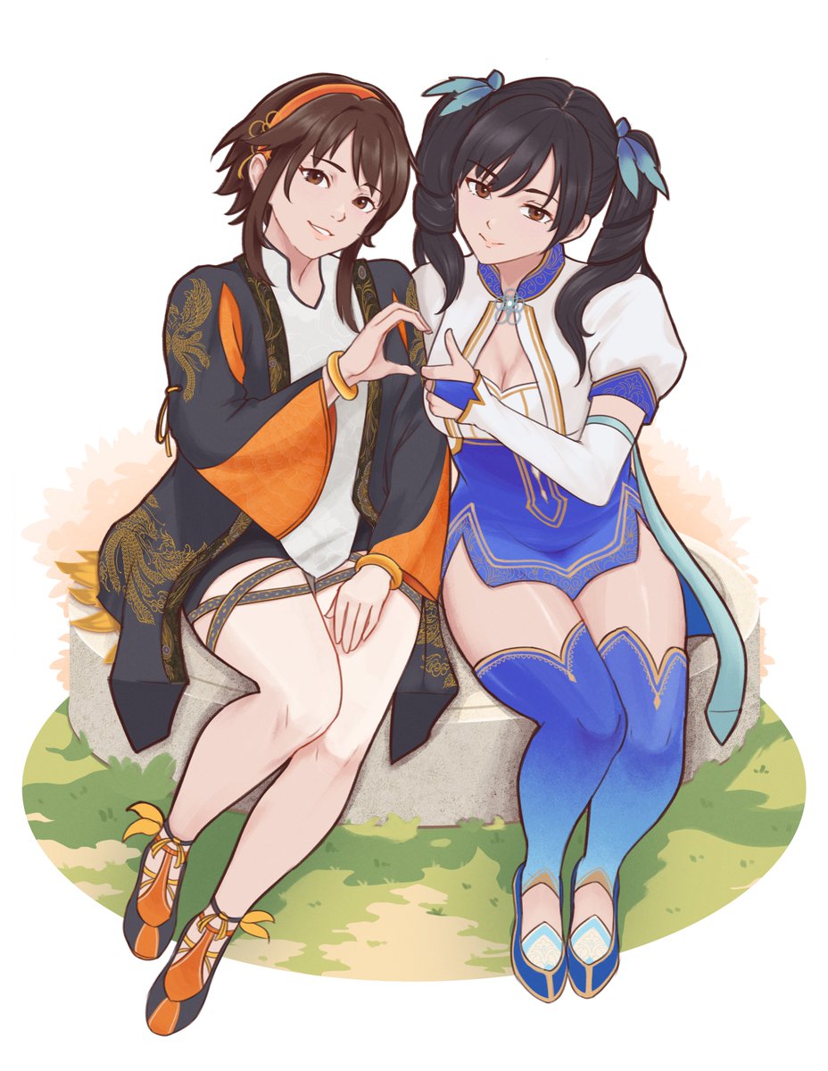 DonutsInManila's tweet photo. Xianghua &amp; Xiaoyu
#tekkenart https://t.co/VTmZOCr61E