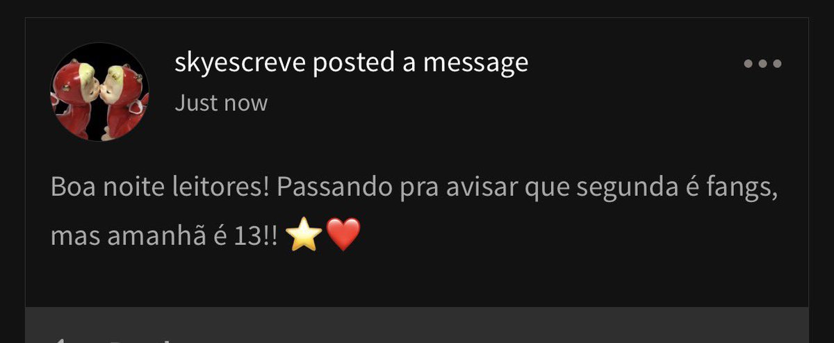 skyescreve's tweet photo. Recado dado!! https://t.co/c9iIyOQtgD