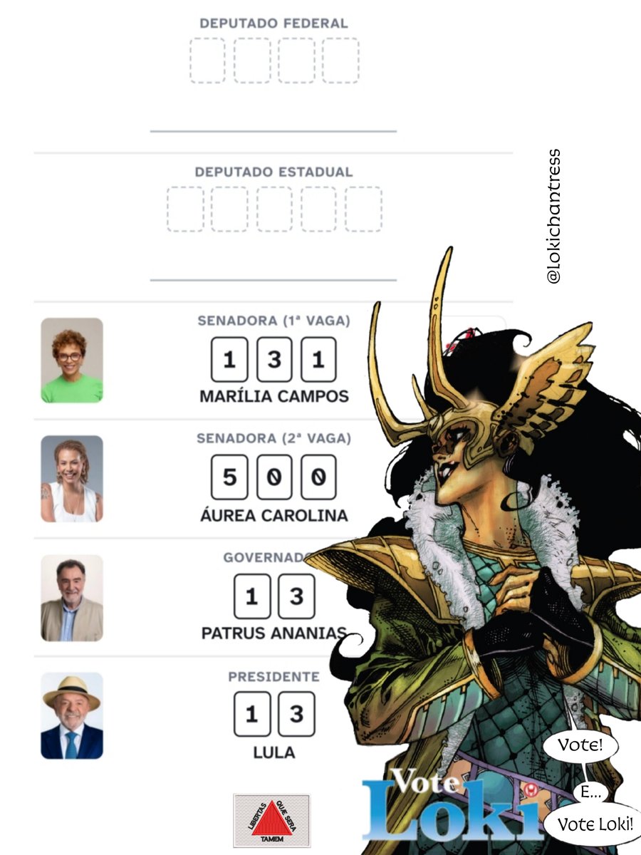 lokichantress's tweet photo. a colinha de quem vota loki amanhã!
#VoteLoki #VoteLula 🇧🇷🏳️🌈🏳️⚧️⭐ https://t.co/yifH9M5008