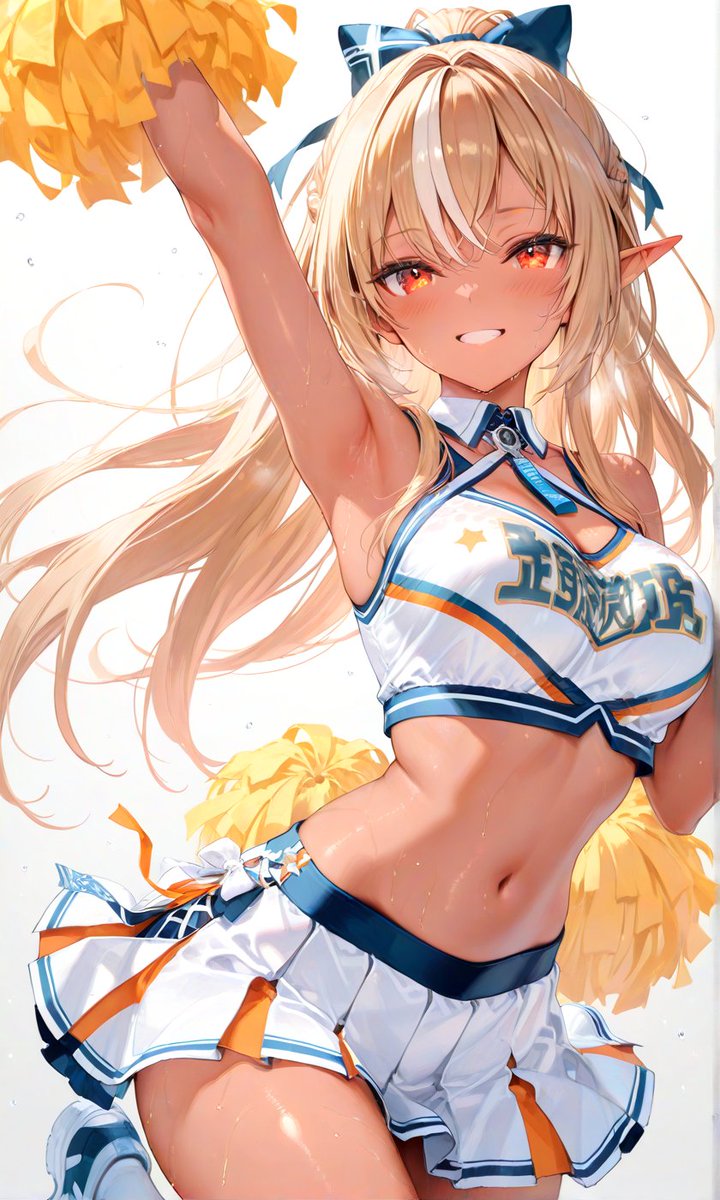 Te25_AI's tweet photo. チアガールなフレア
 SFW #AIイラスト #AIart https://t.co/ZLYzLmxUZI